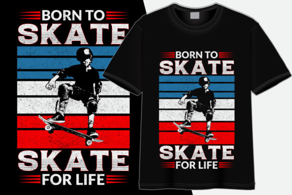 Skateboarding T-shirt Design 19: Graphics for T-Shirt Designs